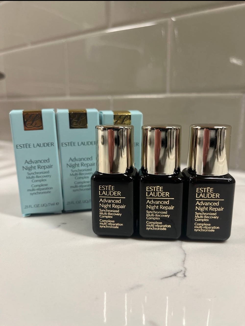 3x Estée Lauder Advanced Night Repair - Travel Mini - .23oz | 7ml each